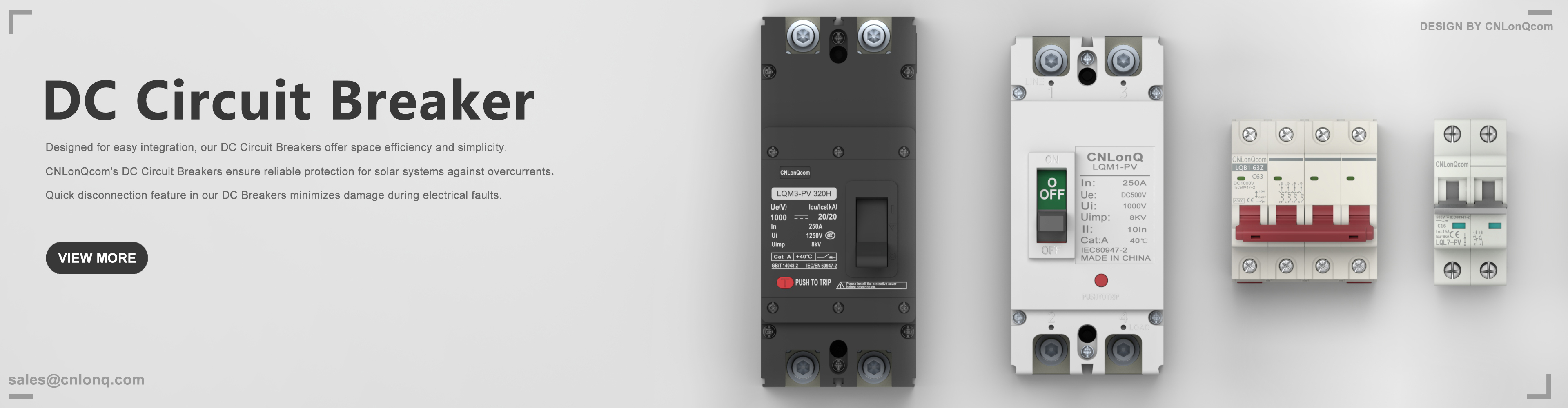 DC Circuit Breaker LQB1-125Z